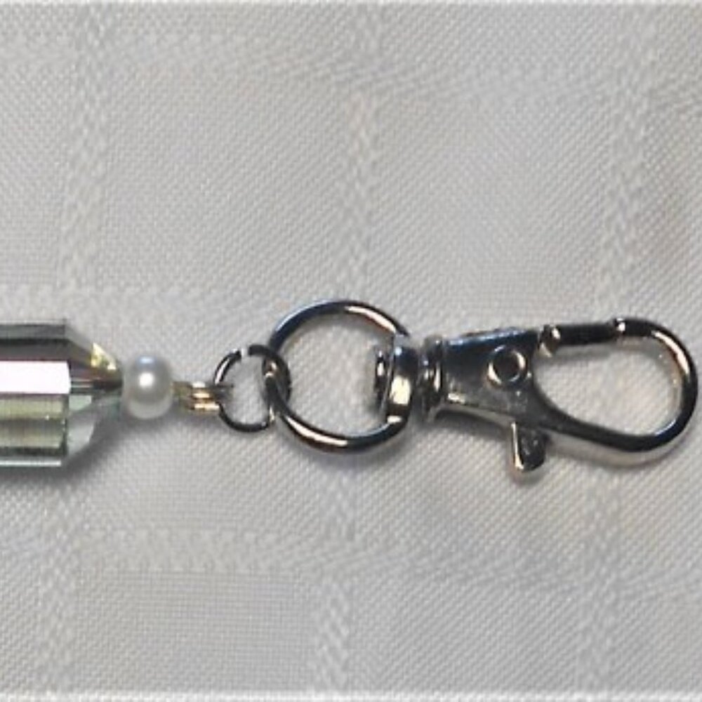 No. 22. Handmade keyring with two hooks